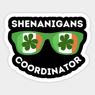 Shenanigans Coordinator Sticker